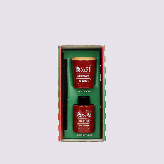 Aloe Colors Χριστουγεννιάτικο Diffuser με Άρωμα Κανέλα