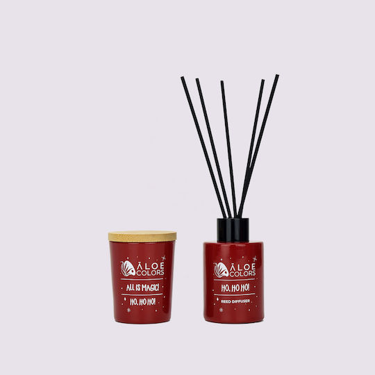 Aloe Colors Χριστουγεννιάτικο Diffuser με Άρωμα Κανέλα
