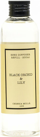Cereria Molla Υγρό Αναπλήρωσης για Diffuser με Άρωμα Black Orchid & Lily 1353 200ml