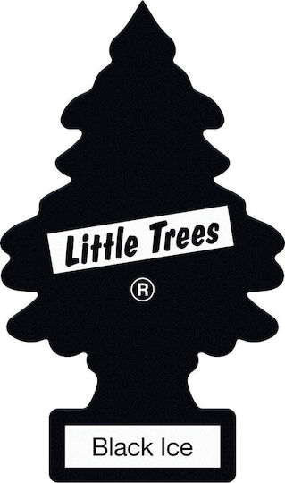 Little Trees Ароматизираща карта Окачен за кола Черно / Лед 3бр