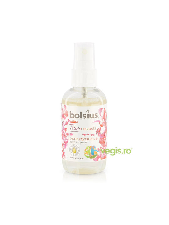Bolsius Αρωματικό Spray με Άρωμα Τριαντάφυλλο και Κεχριμπάρι 101990646705 75ml