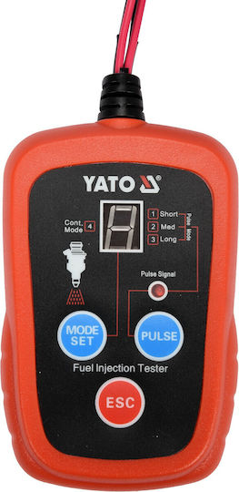 Yato Yt-72960 Тестер За Бензинови Инжектори 12v Червен
