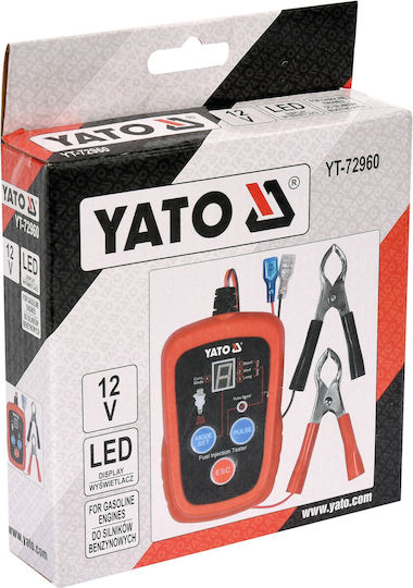 Yato Yt-72960 Тестер За Бензинови Инжектори 12v Червен
