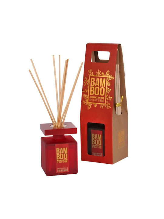 Heart & Home Diffuser με Άρωμα Πικάντικο Μήλο & Κανέλα 276820507 70ml