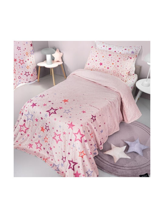 Guy Laroche Κουβέρτα Fleece Starland Πολύχρωμη 220x160εκ.