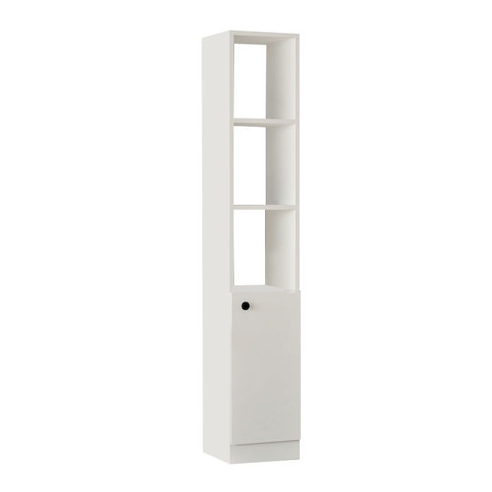 Megapap Badezimmersäule Boden H30xB29.6xH170cm Weiß
