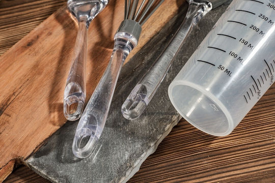 Excellent Houseware Set Konditoreiwerkzeuge aus Silikon 4Stück