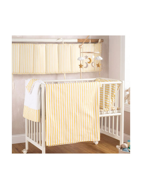 Rythmos Baby Duvet Cover Set With Pillowcase Eloise Yellow xek.