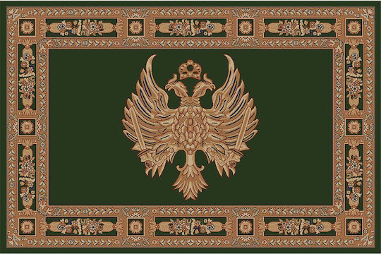 Isexan Round Church Carpet Atlantis 1000 - Orthodoxia Green Ø60cm 40-6060-1000