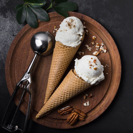 Ice Cream Spoon with Mechanism Made of Stainless Steel