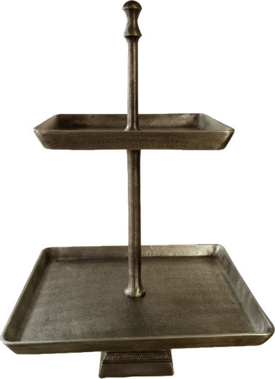 InTheBox Lith Μεταλλική Εταζέρα Χρυσή Ø36xY55cm Π36xΜ55xΥ55cm