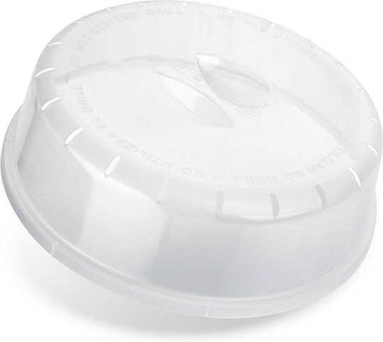 Koopman Microwave Oven Cover 24 Cm Diameter Transparent Material Pp