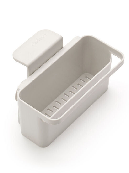 Brabantia Sponge Holder Made of Gray Plastic 17.1x12.8x17.1cm