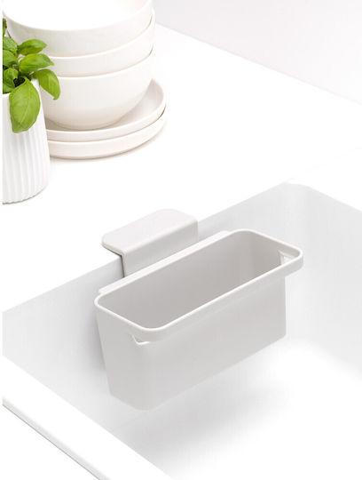 Brabantia Поставка за гъба от пластмаса сив 17.1x12.8x17.1см