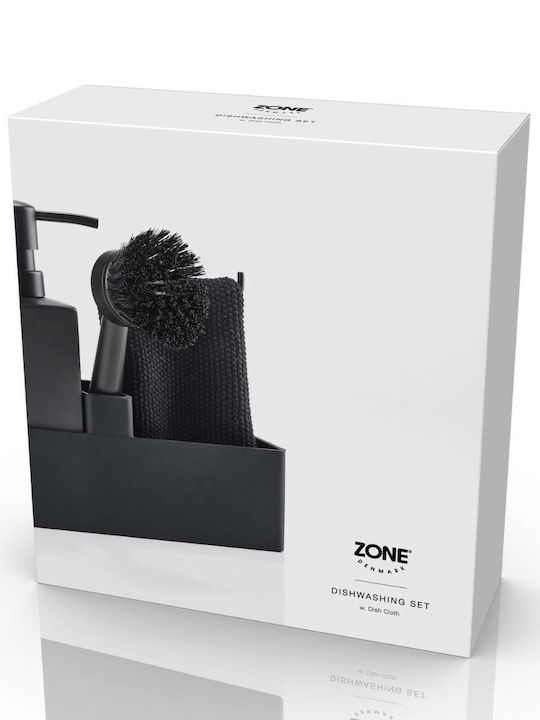 Zone Denmark Kitchen Sink Organizer Made of Black Plastic 19x6x20.5cm