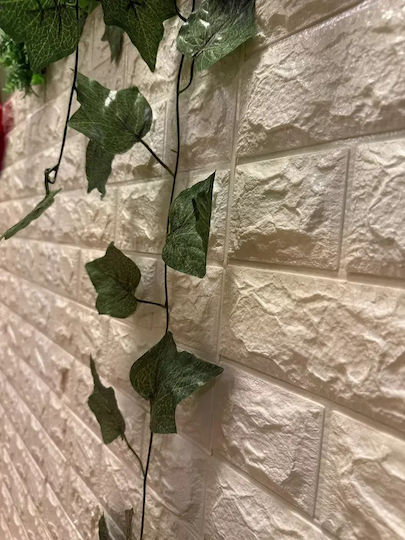 Embossed Thick 1cm Waterproof Foam Wallpaper 77cm X 70cm White