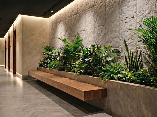 3D Wall Panel with Glue Gray 120x60cm