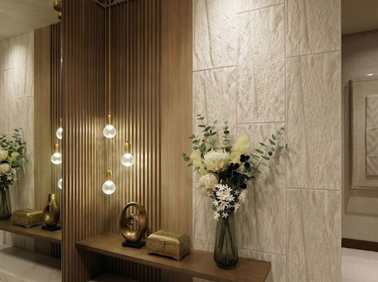3D Wall Panel with Glue Gray 60x120cm