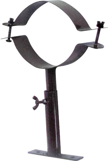 Biofan Chimney Retaining Clip Enamel 120mm Brown