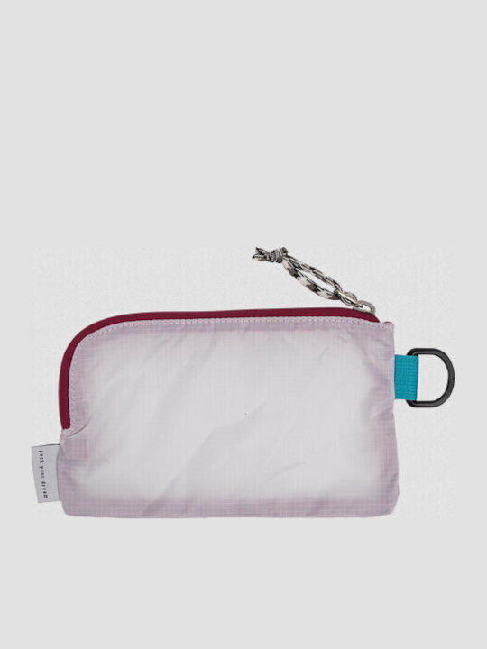 Τσάντακι Doughnut Shimmer Pouch Simmer White D265-0001-f