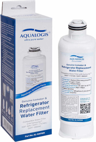 Aqualogis Refrigerator Filter Al-hafqin Compatible Samsung Refrigerators Da97-17376b