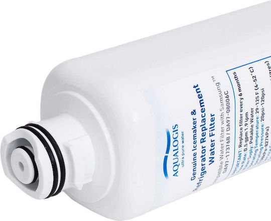 Aqualogis Refrigerator Filter Al-hafqin Compatible Samsung Refrigerators Da97-17376b