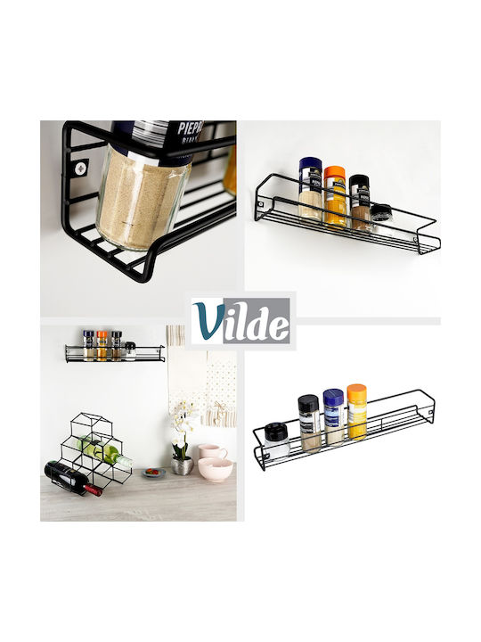 Vilde Θήκη Μπαχαρικών Μεταλλική Μαύρη Vilde Θήκη Μπαχαρικών Μεταλλική Μαύρη