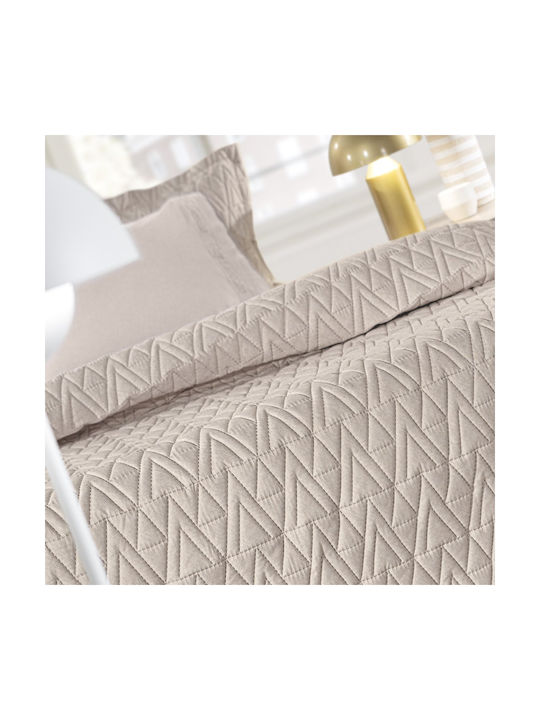 Guy Laroche Kids Single Quilt Set with Pillowcase Natural 250x240cm