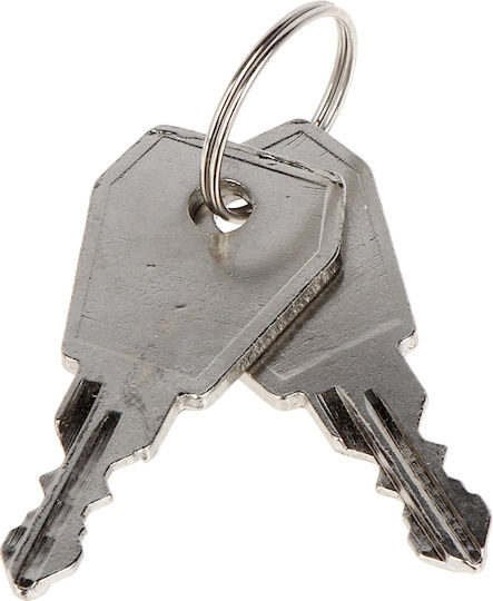 Stalflex Metallische Schlüsselanhänger Mit Schloss 30x30x10cm
