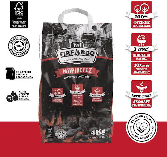 Tai Μπρικέτες My Bbq 4kg