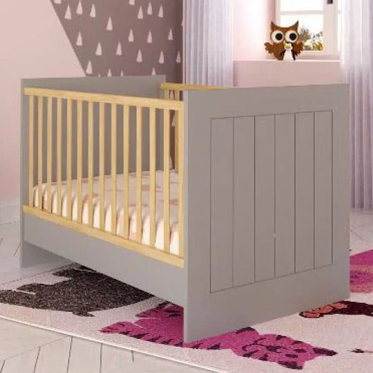 Asterias Bebe Πολυμορφική Κούνια Moon Γκρι