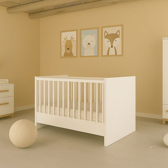 Asterias Bebe Κούνια Mikonos Λευκή