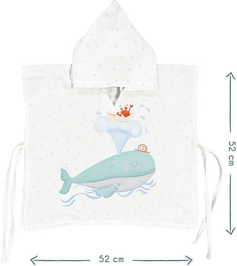 Stewehome Baby Poncho 100% Cotton Animal Pattern · Ste-025539-v53942