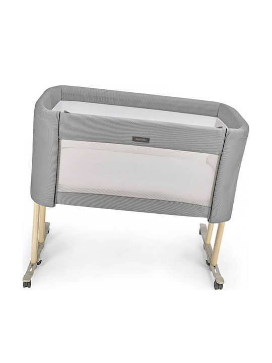 Inglesina Cradle with Mattress and Wheels Gray