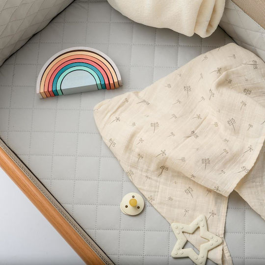 ONINO Babywiege Laufstall mit Matratze und Rädern Grünes