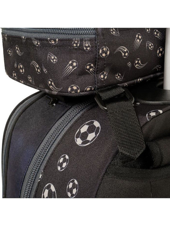 Polo Orbit School Trolley Bag Elementary With Water Bottle Holder Football 30L 36 x 26 x 43cm 2026