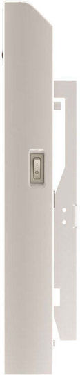 Eldom Convector Heater Wall 2000W with Electronic Thermostat and WiFi 111.6x43.4cm White