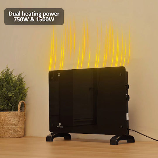 HomeVero Θερμοπομπός Δαπέδου 1500W με Ηλεκτρονικό Θερμοστάτη