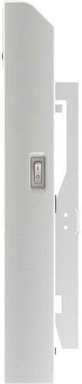 Eldom Convector Heater Wall 2500W with Electronic Thermostat and WiFi 136.6x43.4cm White