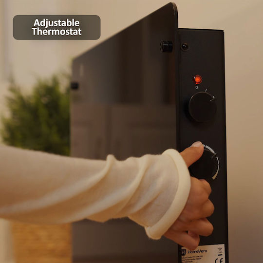 HomeVero Θερμοπομπός Δαπέδου 1500W με Ηλεκτρονικό Θερμοστάτη