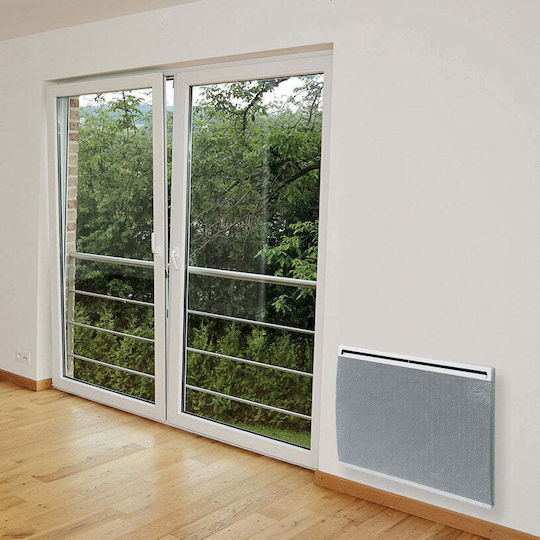 Airelec Konvektorheizung Wand 1500W mit elektronischem Thermostat 84x52cm Weiß