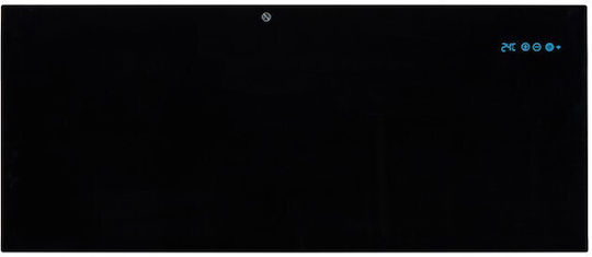 Lafe Convector Heater Floor 700W with Electronic Thermostat Black