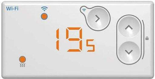 Atlantic Furno Конвектор Стена 1500W с WiFi Бял