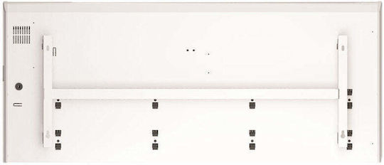 Eldom Конвектор Стена 1500W с Електронен Термостат и WiFi 91.6x43.4см Бял