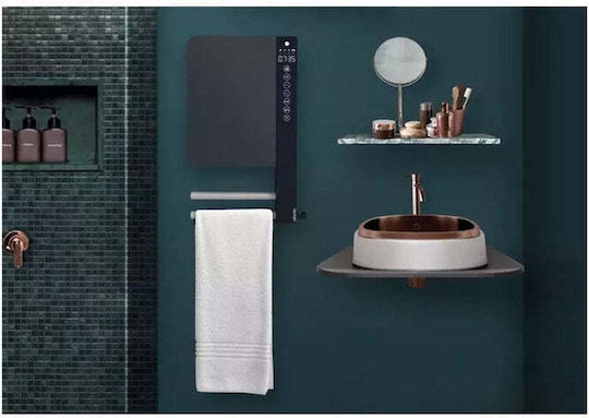 Atlantic Telia Конвектор Стена 1800W с Електронен Термостат 57.9x31.8см Черен