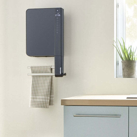 Atlantic Telia Конвектор Стена 1800W с Електронен Термостат 57.9x31.8см Черен