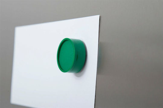 Maul Dekorative Magnete Rund 29mm 10 Stücke Grün