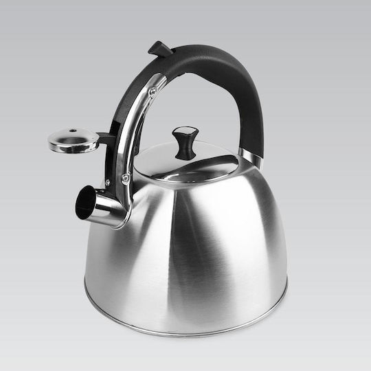 Maestro Τσαγιέρα Ανοξείδωτη Γκρι 3000ml