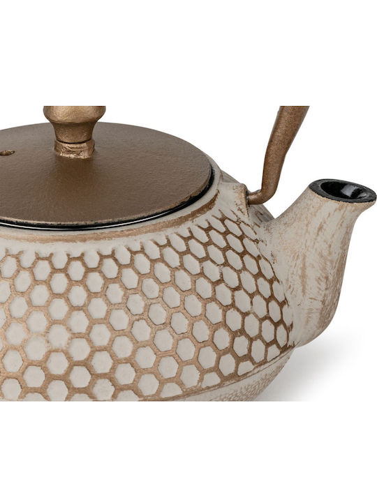 Bredemeijer Teapot Τσαγιέρα με Φίλτρο Μαντεμένια Μπεζ