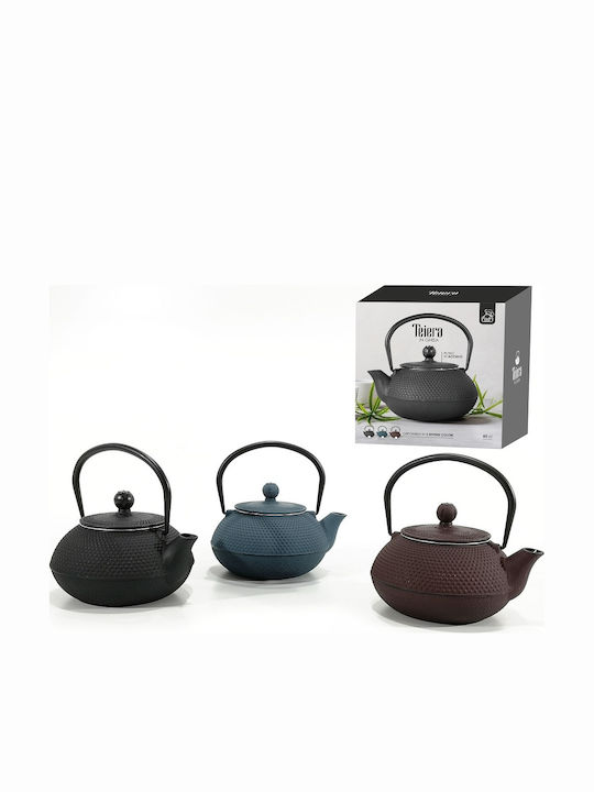 ArteLibre Red Teapot with Filter 800ml